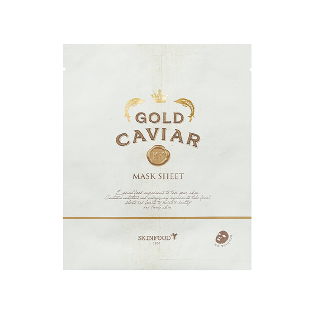 Skinfood Gold Caviar EX Mask Sheet 25Sheets