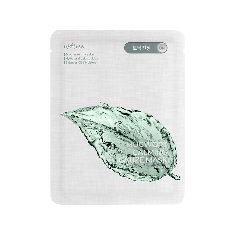 Isntree Mugwort Calming Gauze Mask (23Sheets)