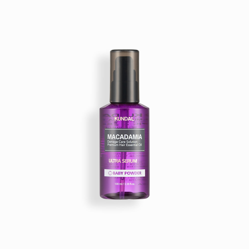KUNDAL Macadamia Ultra Hair Serum Baby Powder, 100ml, 1pc