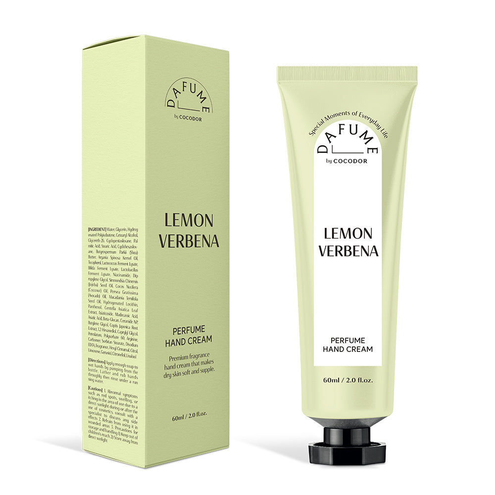 일진코스메틱 다퓸 바이 코코도르 퍼퓸 핸드크림 레몬버베나향, 60ml, 2개
