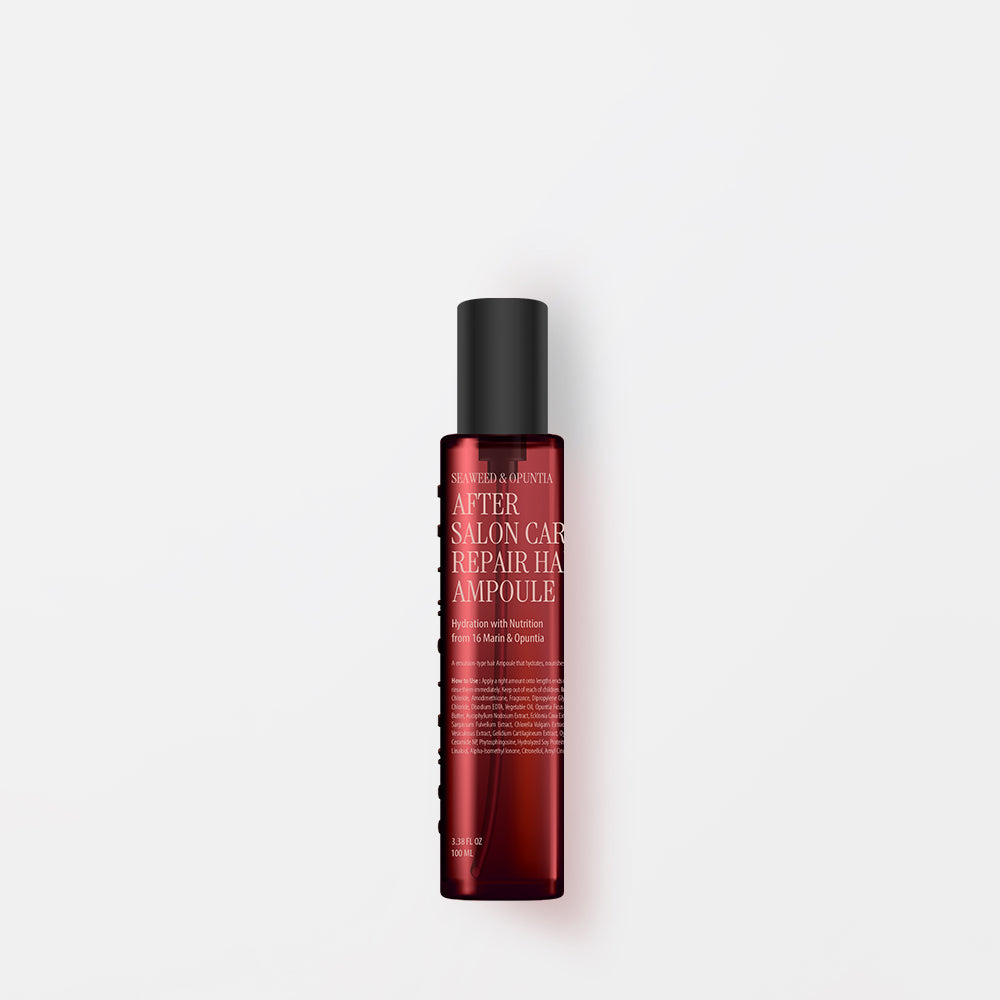 커리쉴 에프터 살롱 케어 헤어 리페어 앰플 플로럴머스크향, 100ml, 1개