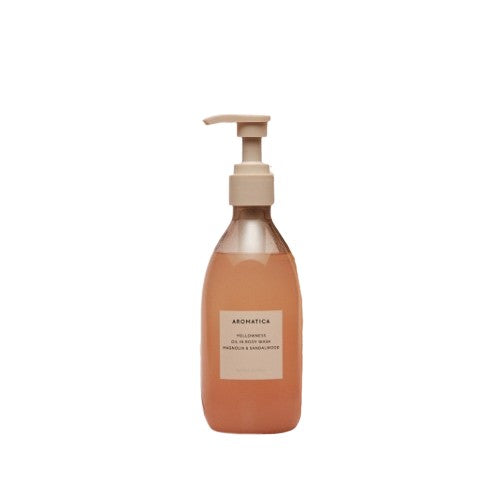 아로마티카 멜로우니스 오일 인 바디워시 매그놀리아 앤 샌달우드 자스민향, 290ml, 1개