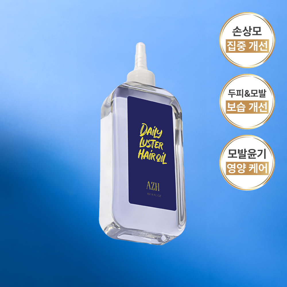AZH 데일리 러스터 헤어오일 플로럴머스크향, 300ml, 1개