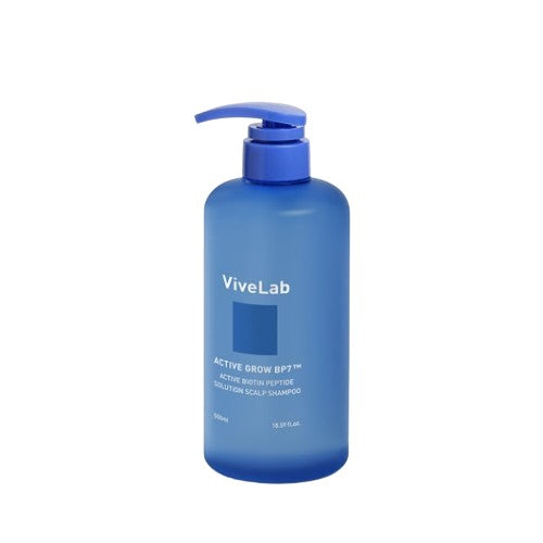바이브랩 액티브 비오틴 펩타이드 솔루션 스칼프 샴푸 그린아로마향, 550ml, 1개