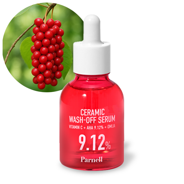 달걀 피부 오미자 저자극 워시오프 필링 세럼 AHA 9.12 AHA 9.12 Schizandra Porcelain Wash-Off Serum 30ML  1개
