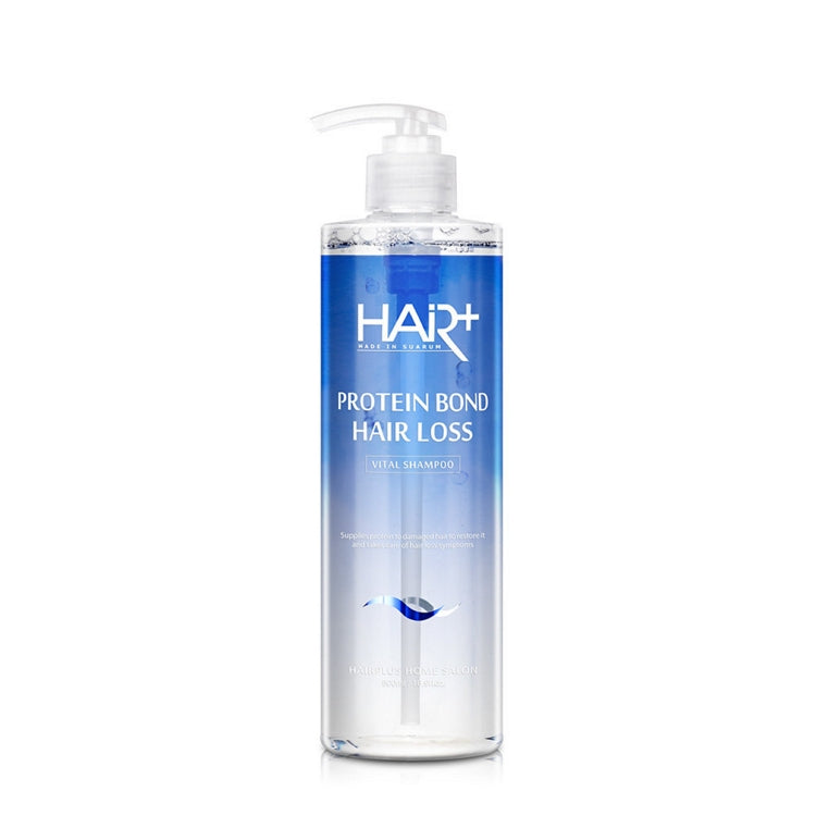 헤어플러스 단백질 본드 헤어 로스 샴푸 손상 모발용 500ml, 1개