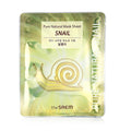 The Saem Pure Natural Mask Sheet (Snail), 20Sheets