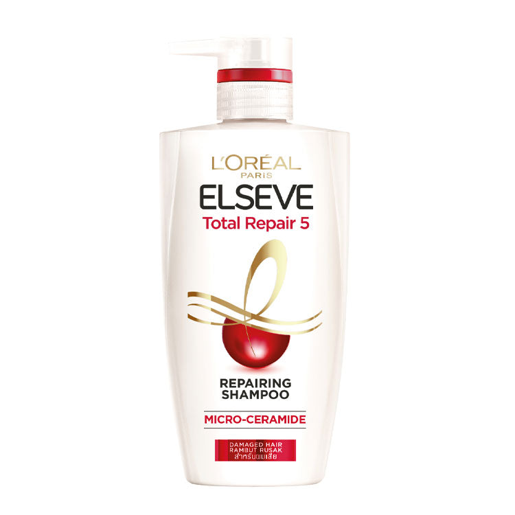 로레알파리 토탈 리페어 5 리페어링 샴푸  450ml, 3개