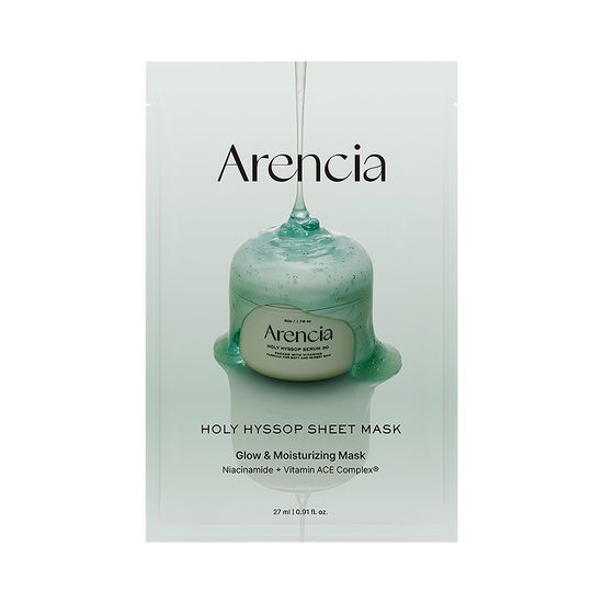 Arencia Holy Hyssop Serum Sheet Mask (1 Sheet) 30ml