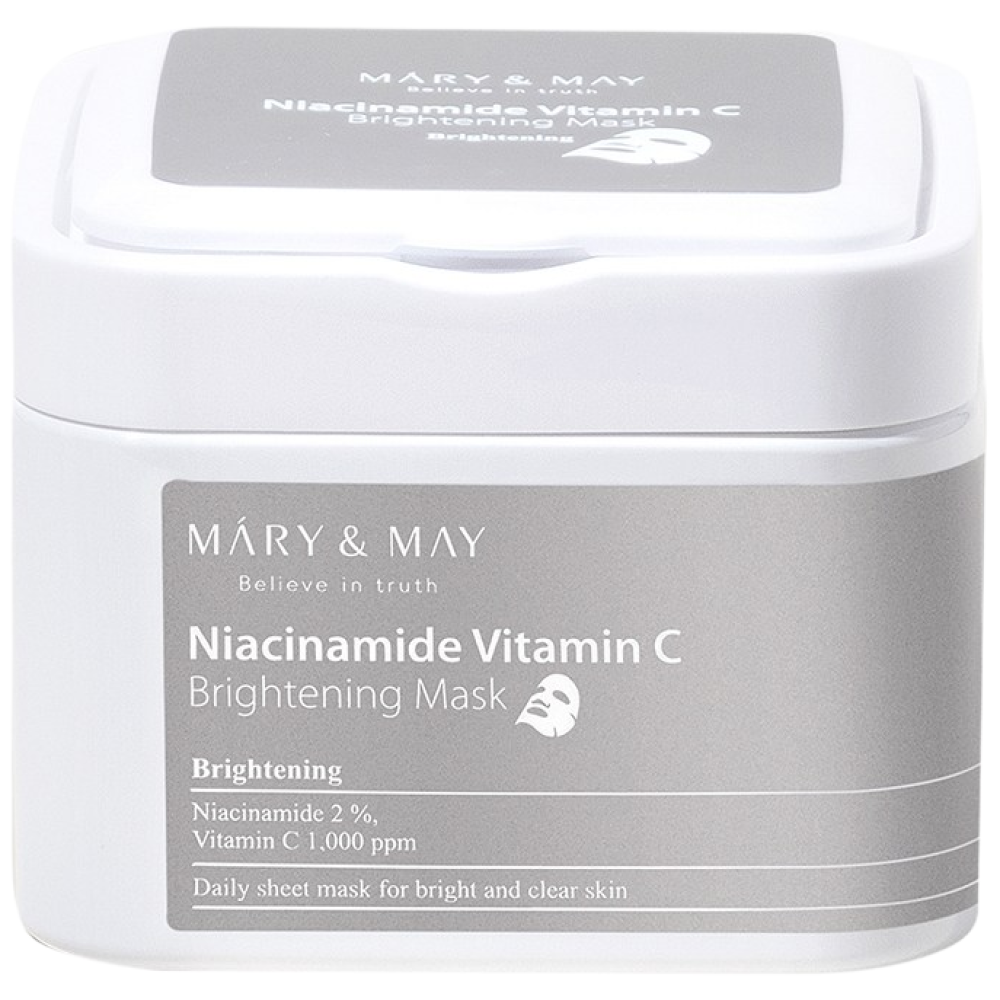 Mary & May Niacinamide Vitamin C Brightening Daily Mask Pack (450pcs)
