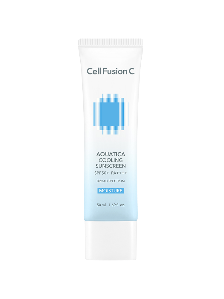 Cell Fusion C Aquatica Cooling Sunscreen 60ml (SPF50+), 2pcs