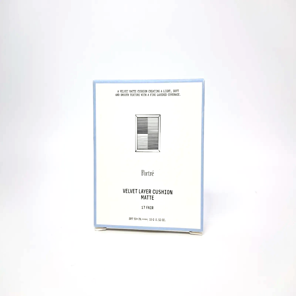 [NEW]포트레 벨벳 레이어 쿠션 매트 15g Portre LAYER CUSHION MATTE  1개  17 페어