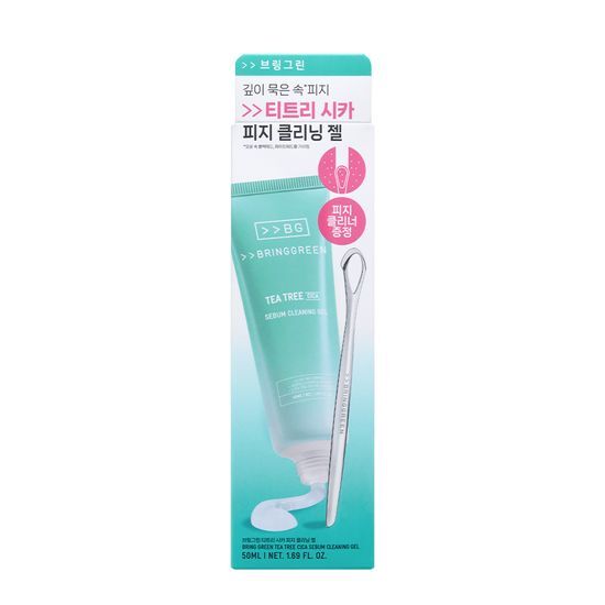 브링그린 티트리 시카 피지 클리닝 젤 50ml, 1개