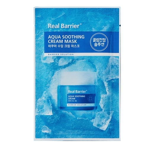 Real Barrier Aqua Soothing Cream Mask - 90Sheets