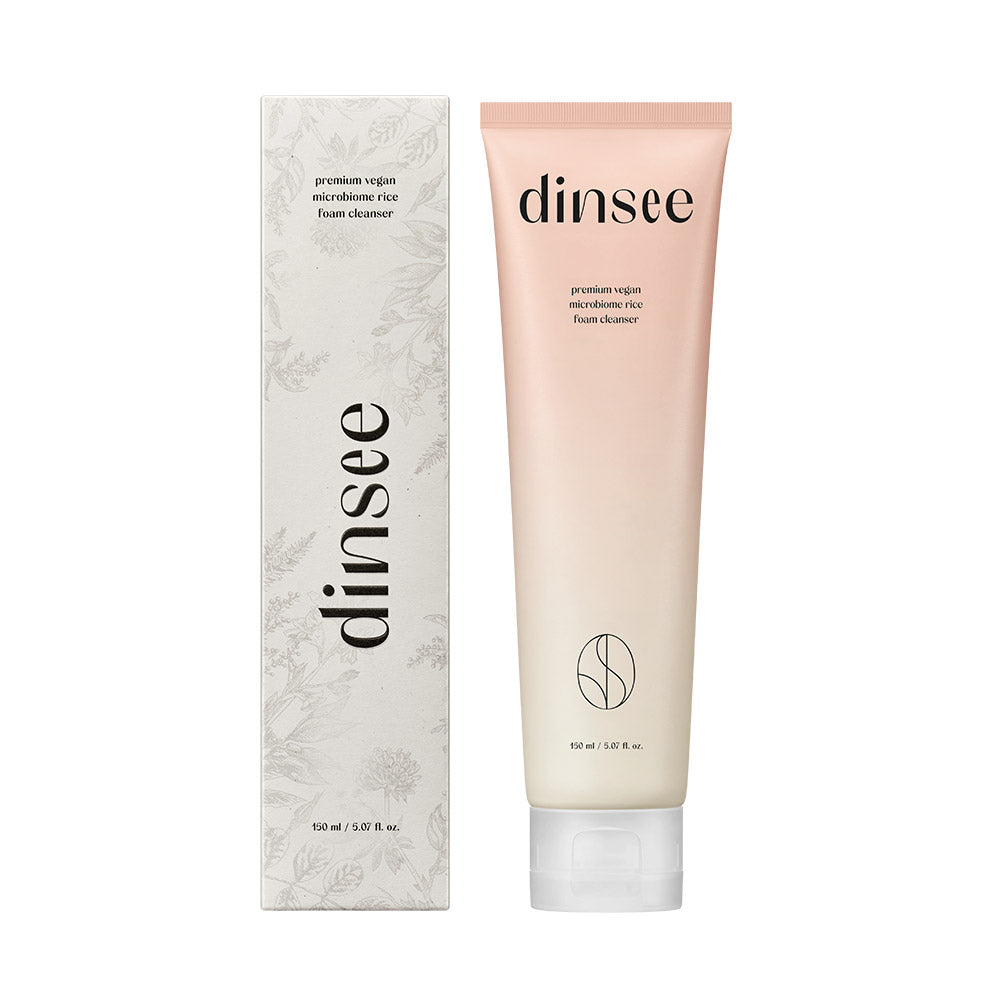 딘시 프리미엄 비건 마이크로바이옴 라이스 폼 클렌저 150ml, 1개
