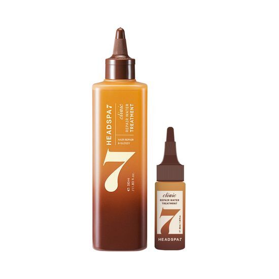 [손상모케어] 헤드스파7 클리닉 리페어 워터 트리트먼트 350ml+40ml (탈모증상완화)