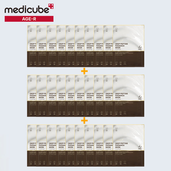 [Medicube] Deep Peptide Radiance Mask (27Sheets)
