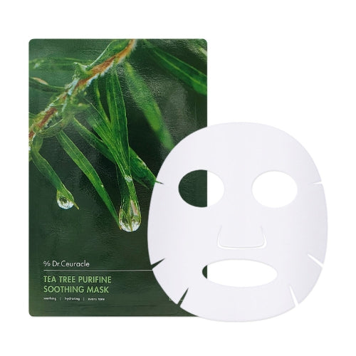 Dr. Ceuracle Tea Tree Purifine Soothing Mask 23ml x 10 Sheets