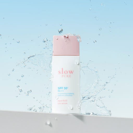 슬로우퓨어 아쿠아 플루이드 선 세럼  1개  50ml