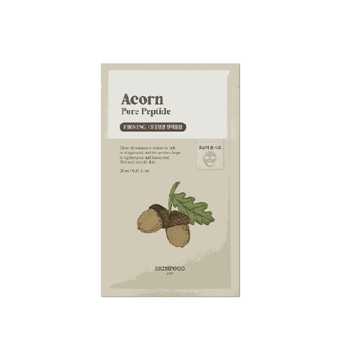 Skinfood Acorn Pore Peptide Mask (24Sheets)