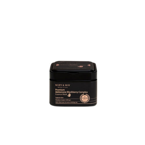 Mary & May Premium Idebenone Blackberry Complex Essence Mask (30Sheets)