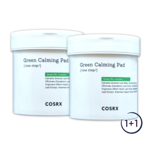 COSRX One Step Green Hero Calming Pad Bulk Size 90 Pads x 2 Packs 15ml