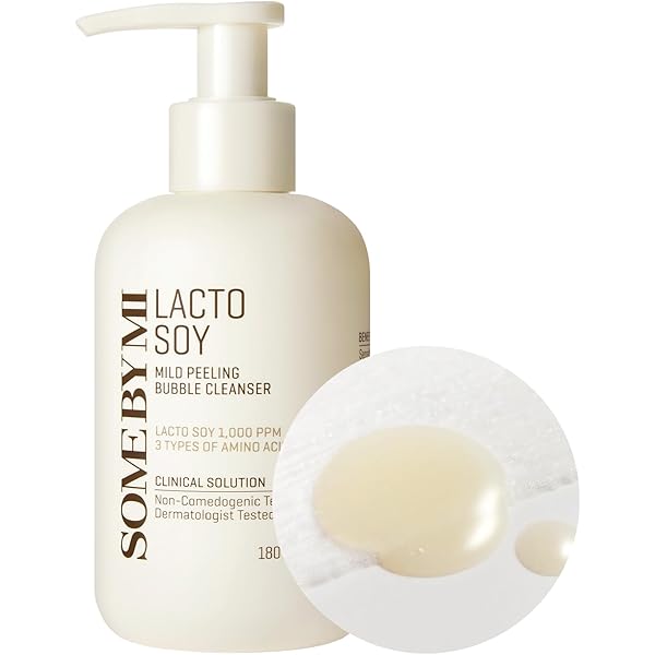 SOME BY MI Lacto Soy Mild Peeling Bubble Cleanser 180ml