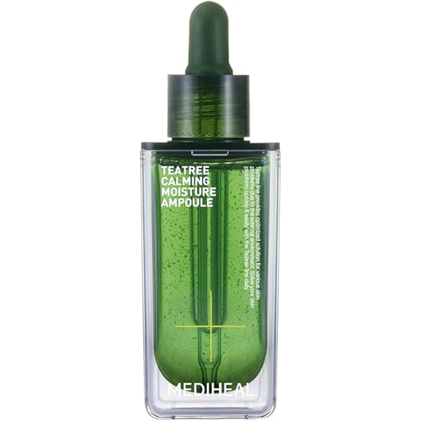 MEDIHEAL OFFICIAL(메디힐) 티트리 커밍 모이스처 앰플 50ml Teatree Calming Moisture Ampoule 미용액 피부 거칠기 트러블 케어 민