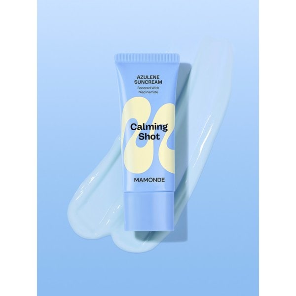 뷰티관리 마몽드 카밍 샷 아줄렌 선크림SPF50안티에이징 주름개선 탄력강화PA안티에이징 탄력강화안티에이징 탄력강화 35ml 6218313  calming shot azulene s