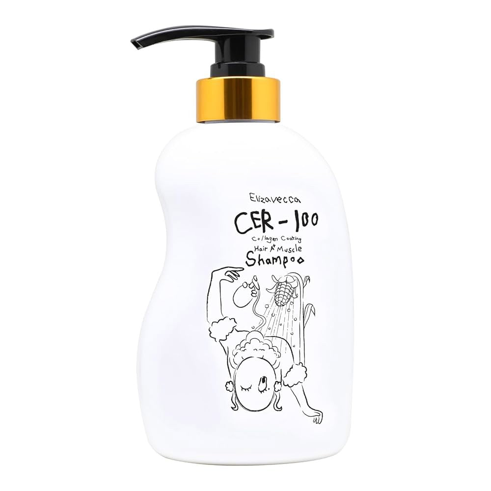 Elizavecca CER-100 Collagen Coating Hair A+ Muscle Shampoo - 16.500fl oz (1 Unit)