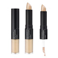 The Saem Cover Perfection Ideal Concealer Duo (4.4g + 4.5g) Stick & Tip - #01 Clear Beige