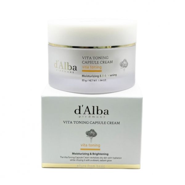 d'Alba Vita Toning Capsule Cream 55ml, 2pcs