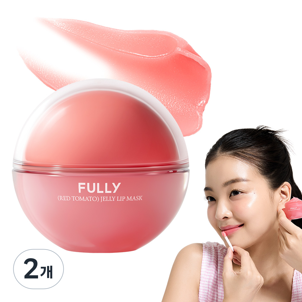 Fully Red Tomato Jelly Lip Mask 12g (2pcs) - Strawberry Scent