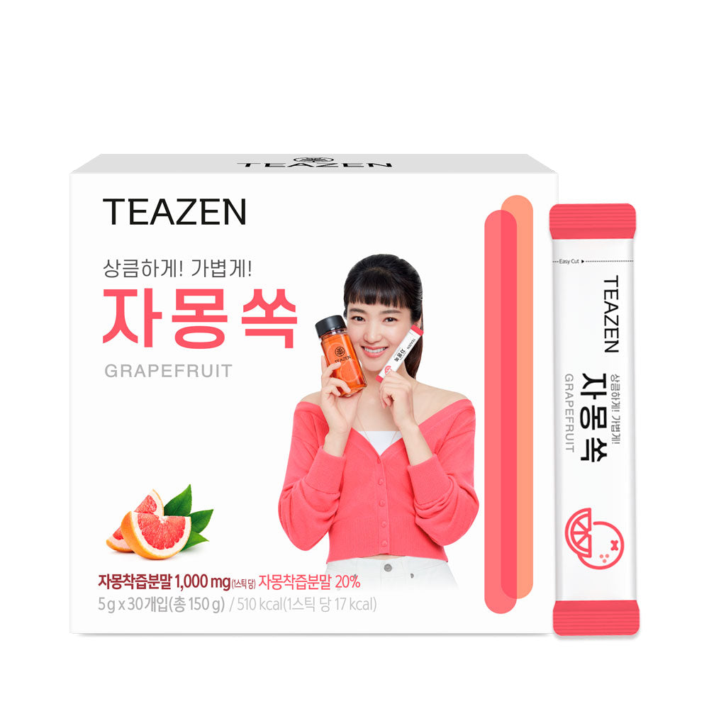 TEAZEN Grapefruit Ssoc 500g x 30 Sticks, 2 Packs