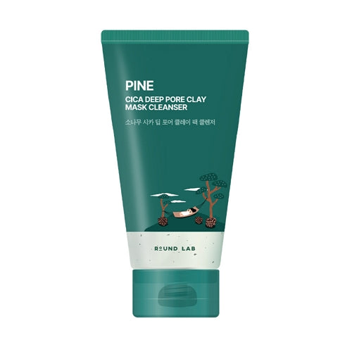 라운드랩 소나무 시카 딥 포어 클레이 마스크 클렌저 150ml, 1개