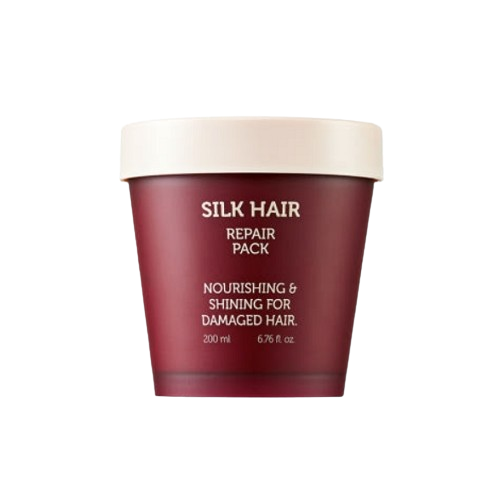 The Saem Silk Hair Repair Pack Strawberry Scent (For Damaged Hair) 200ml - 1ea