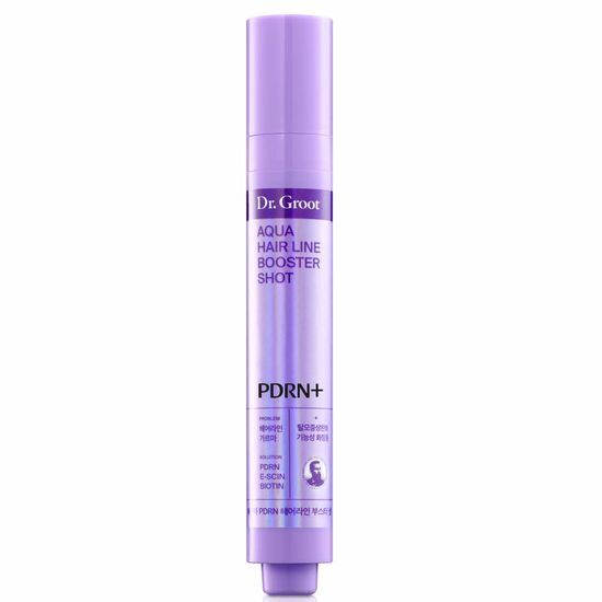 [풍성한헤어라인] 닥터그루트 아쿠아 PDRN 헤어라인 부스터샷 앰플 15ml 더블기획/단품