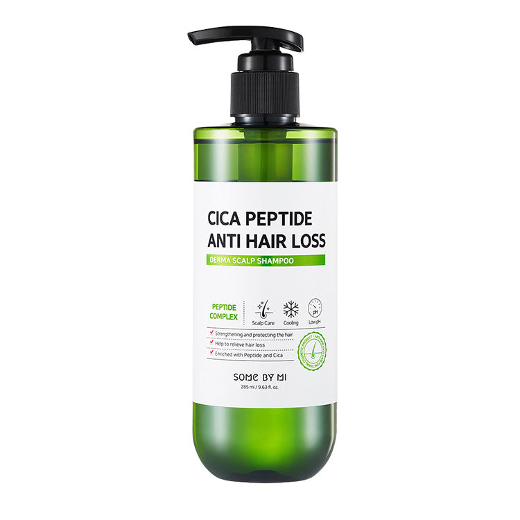 Some By Mi Cica Peptide Anti Hair Loss Derma Scalp Shampoo 285ml (1pc)