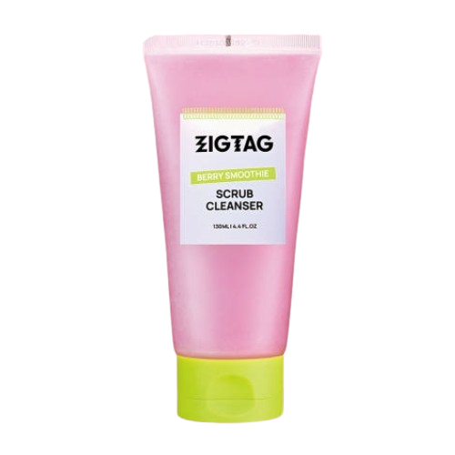 지그태그 베리 스무디 스크럽 클렌저 130ml, 1개