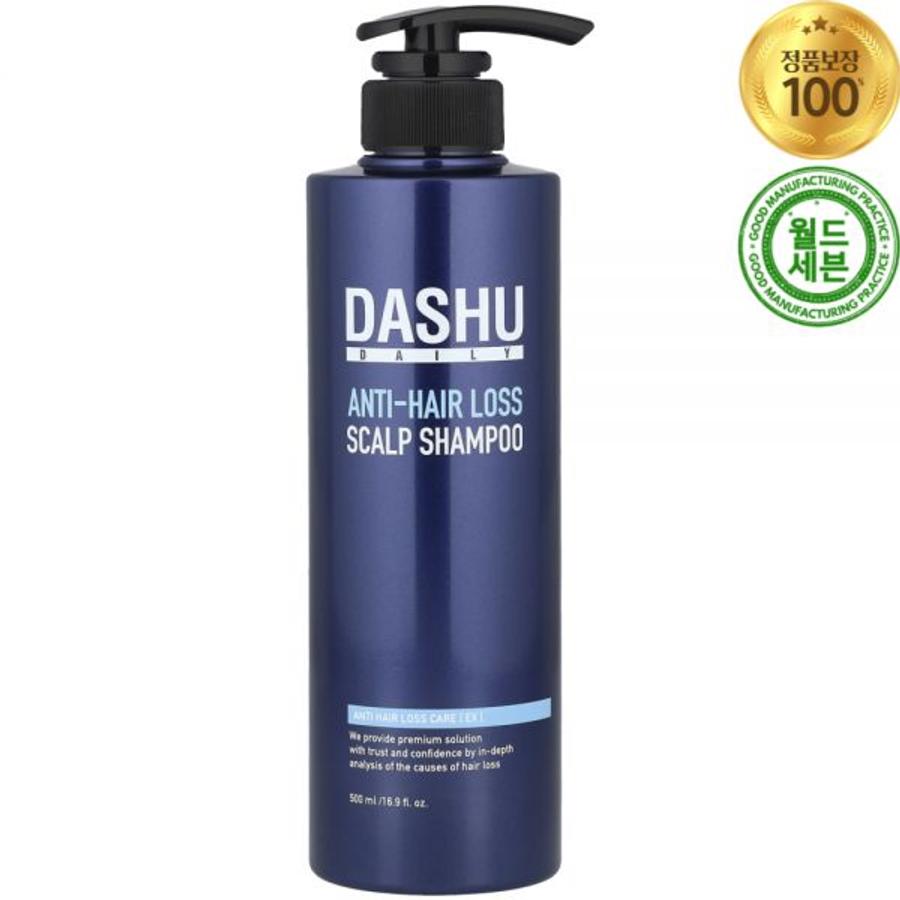 다슈 안티 헤어 로스  데일리 한방 두피 스칼프 골드 샴푸 500ml Anti-Hair Loss Scalp Shampoo
