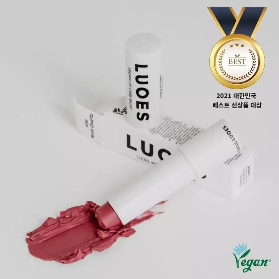[대한민국 베스트 신상품 대상] 르오에스 비건 립밤 5색 Vegan Lip Care Balm 1종 230741