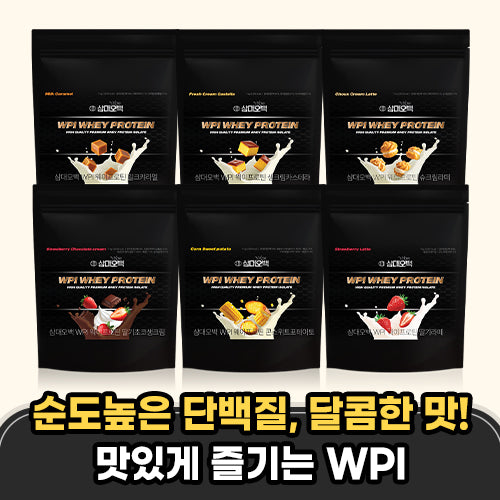 [삼대오백] WPI 웨이 뉴 클래식 1kg 6종 카라멜/카스테라/딸기초코생크림/슈크림라떼/콘스위트포테이토/딸기라떼
