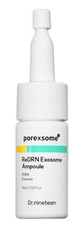 [아마존 공식]Dr.nineteen PoreXsome ReDRN 엑소솜 앰플ㅣ바이오메 PDRN 750,000ppm + 레티놀 + 엑소좀 ㅣ 모공 강화 및 퍼밍용 페이스 세럼ㅣ한국
