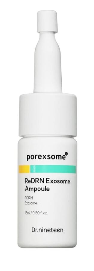 [아마존 공식]Dr.nineteen PoreXsome ReDRN 엑소솜 앰플ㅣ바이오메 PDRN 750,000ppm + 레티놀 + 엑소좀 ㅣ 모공 강화 및 퍼밍용 페이스 세럼ㅣ한국