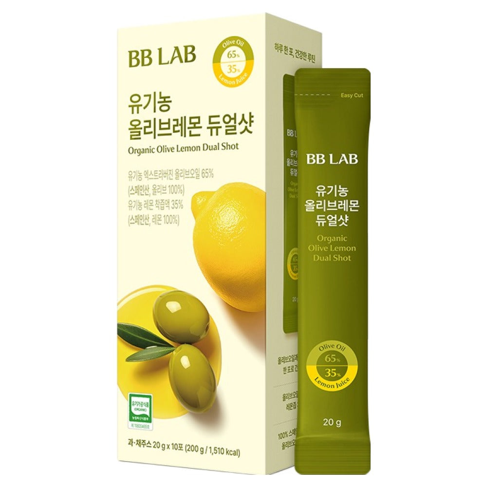 엔에이치바이오 비비랩 유기농 올리브레몬듀얼샷 올레샷 20g x 10포, 3개