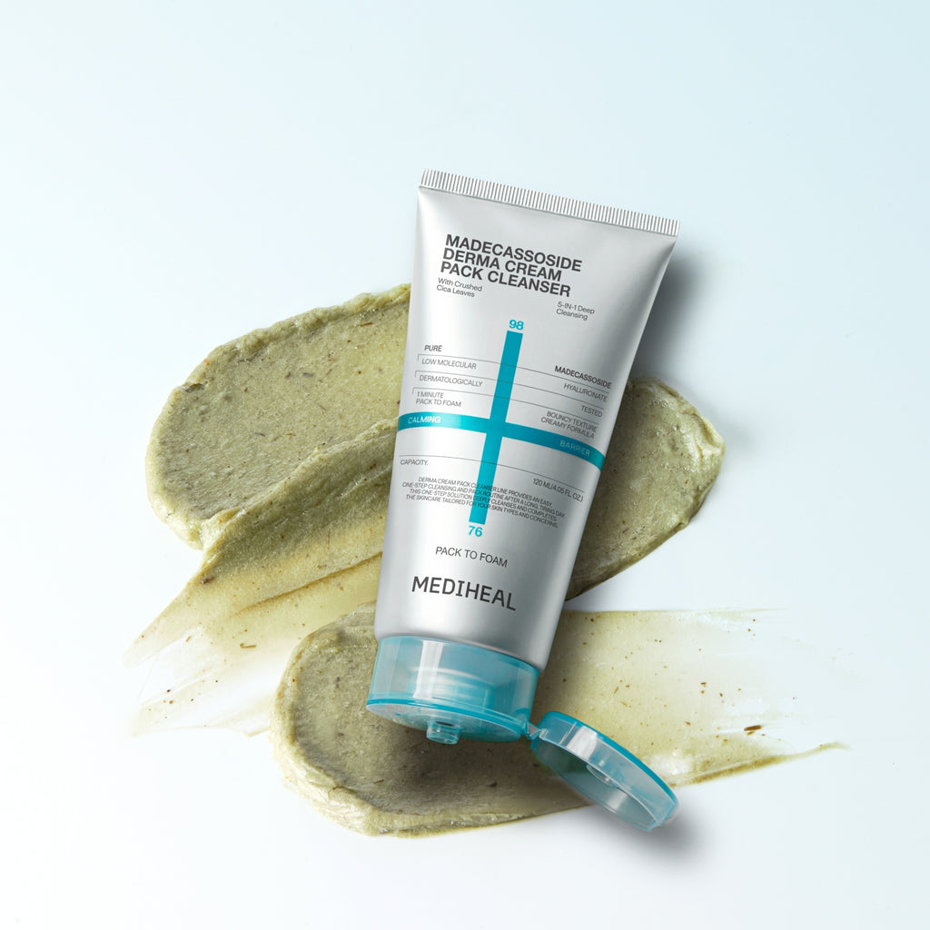 Mediheal Madecassoside Derma Cream Pack Cleanser 120ml (1pc)
