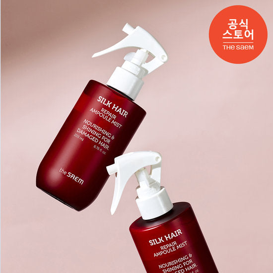 the SAEM Silk Hair Repair Ampoule Mist 205ml