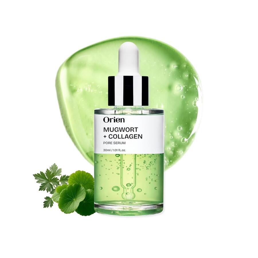 [아마존 공식]Orien Mugwort 콜라겐 포어 세럼 300ml(1.01액량 온스)