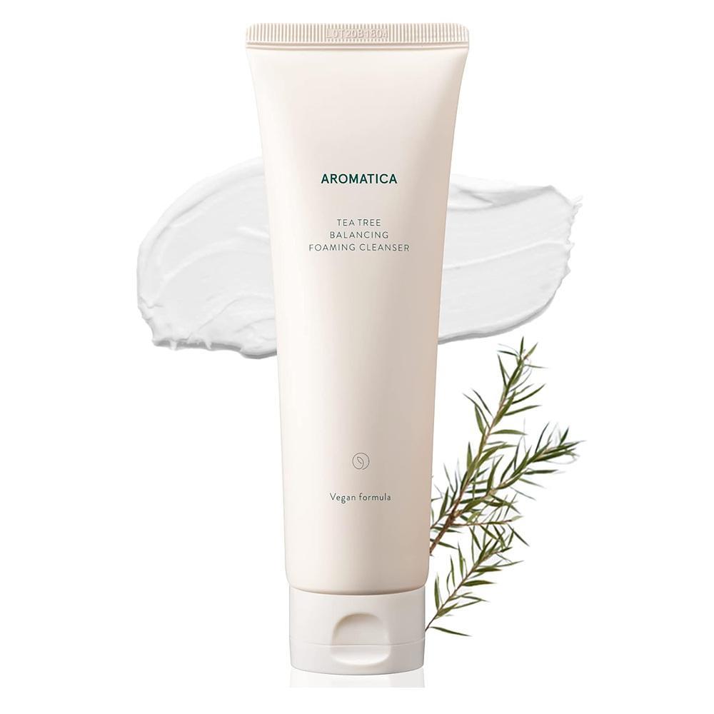 AROMATICA Tea Tree Balancing Foaming Cleanser 180g (6.35oz) - 1 Pack