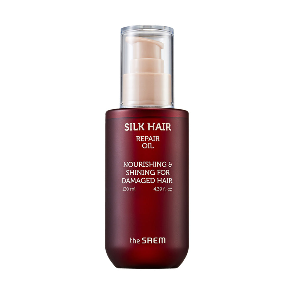 The Saem Silk Hair Repair Oil (Strawberry Scent) 130ml - 1pc